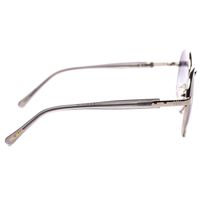 óculos de sol unissex chilli beans redondo degradê prata oc.cl.3539.2019