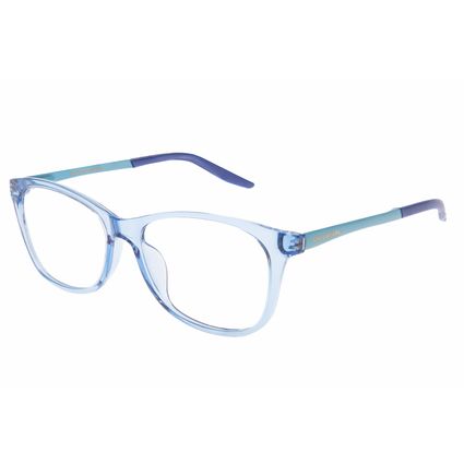 Armação Para Óculos de Grau Infantil Feminino Chilli Beans Redondo Transparência Azul LV.KD.0017-0808
