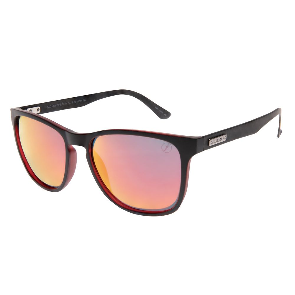 Óculos de Sol Masculino Chilli Beans Quadrado Casual Polarizado Vermelho OC.CL.4028-1616