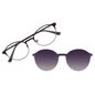 Armação Para Óculos De Grau Feminino Chilli Beans Multi Redondo Preto LV.MU.0725-2001
