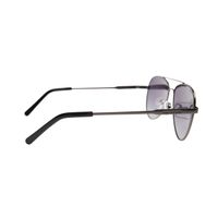 óculos de sol unissex chilli beans essential aviador polarizado ônix oc.mt.3508.2022