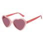 Óculos de Sol Infantil Feminino Disney Polka Dots Coração Rosa OC.KD.0794-1313