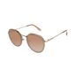 Óculos de Sol Feminino Chilli Beans Clássico Redondo Marrom OC.CL.3607-0221