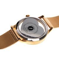 relógio analógico feminino chilli beans fashion coração dourado re.mt.1310.2121