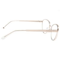 Armação Para Óculos de Grau Feminino Ótica Chilli Beans Gatinho Slim Dourado LV.AC.0846-1521.2
