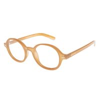 Armação Para Óculos de Grau Masculino Ótica Chilli Beans Redondo TR90 Caramelo LV.IJ.0286-0303