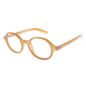 Armação Para Óculos de Grau Masculino Ótica Chilli Beans Redondo TR90 Caramelo LV.IJ.0286-0303