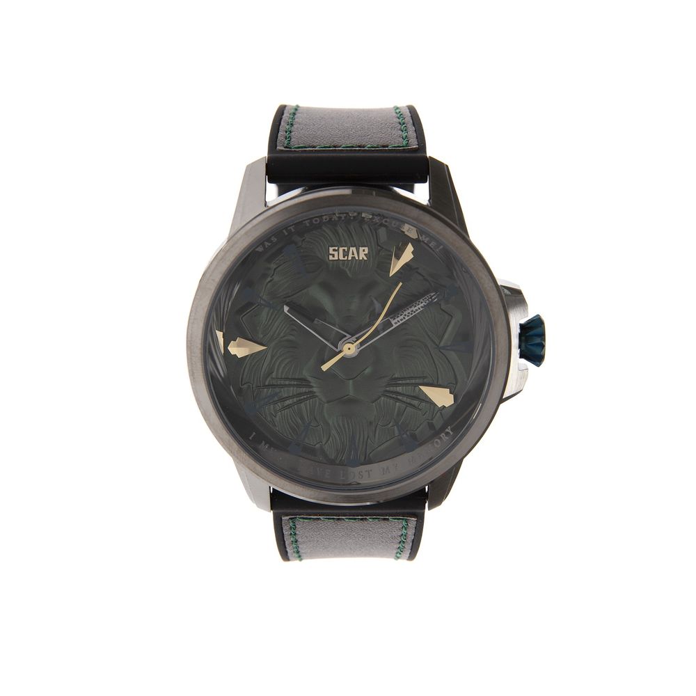 Relógio Analógico Masculino Vilões Disney Scar Verde RE.ES.0229-1501