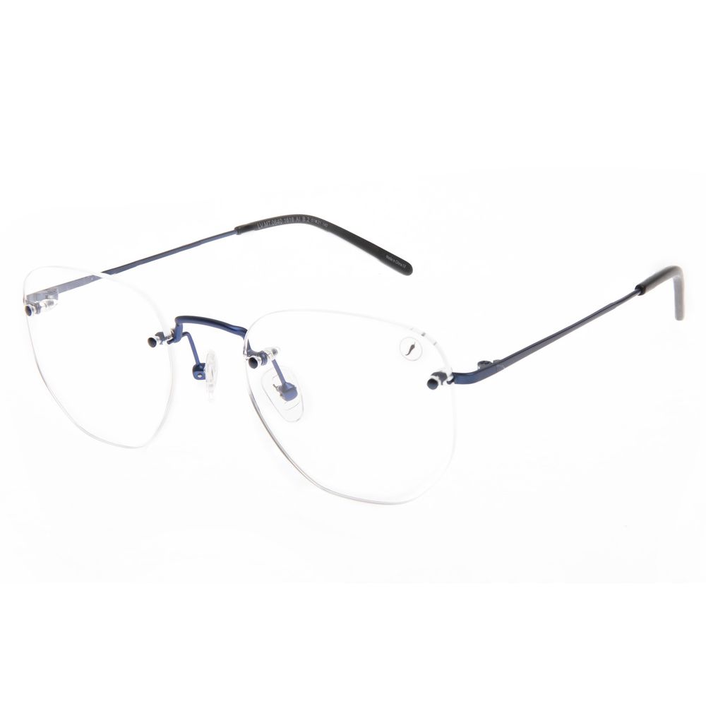 armação para óculos de grau unissex chilli beans 3 peças azul lv.mt.0640.0808