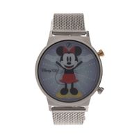 Relógio Digital Unissex Disney 100 Minnie Prata RE.MT.1530-0707