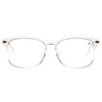 armação para óculos de grau feminino chilli beans quadrado transparente lv.ij.0231.3621