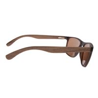 Óculos de Sol Masculino Chilli Beans Quadrado Wood Marrom Polarizado OC.CL.4058-0202.2