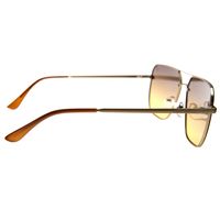 óculos de sol unissex chilli beans executivo bronze oc.mt.3645.5779