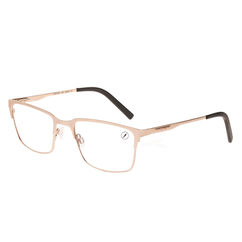 Armação Para Óculos de Grau Masculino Chilli Beans MT Slim Dourado LV.MT.0720-0121
