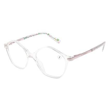 Armação Para Óculos de Grau Infantil Feminino A Pequena Sereia Hexagonal Rosé LV.KD.0023-3695