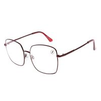 Armação Para Óculos de Grau Feminino Chilli Beans Quadrado Vermelho LV.MT.0718-1616