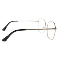 Armação Para Óculos de Grau Feminino Chilli Beans Quadrado Dourado LV.MT.0718-2121.2