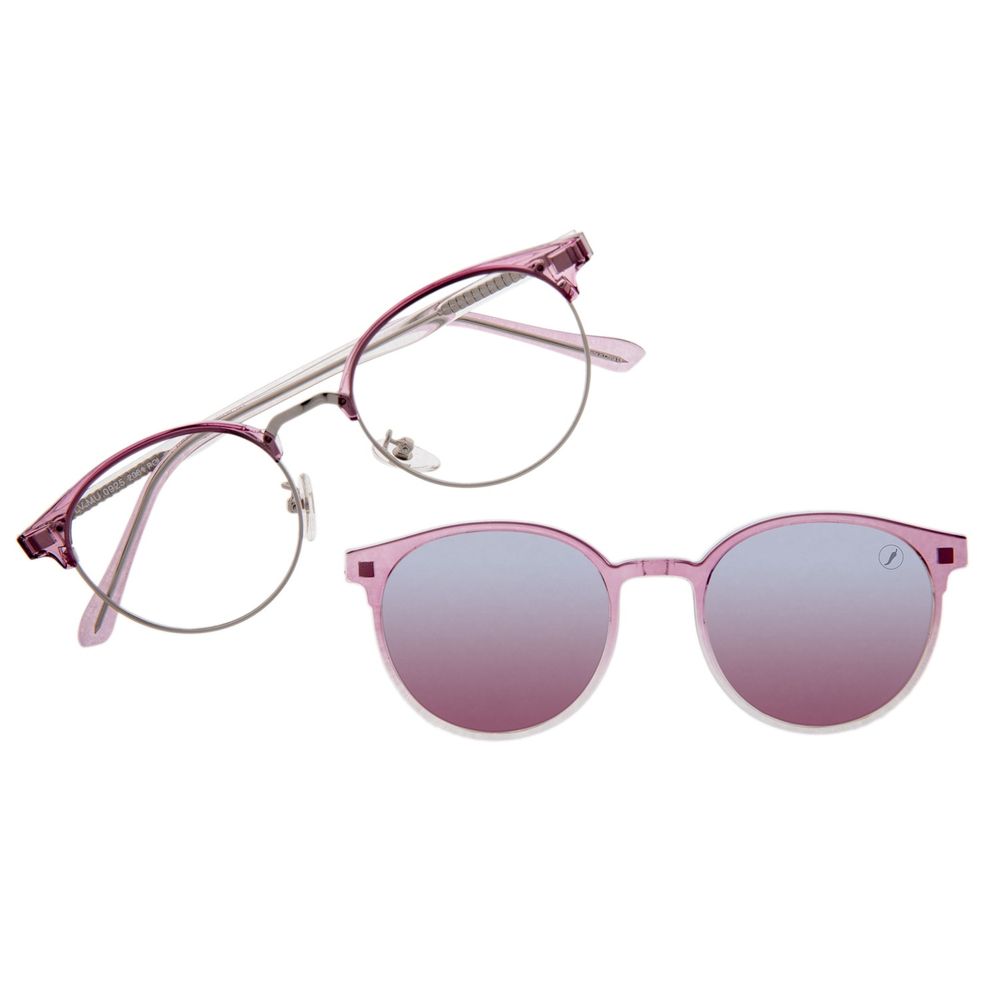 Armação Para Óculos de Grau Feminino Chilli Beans Multi Polarizado Rosa LV.MU.0925-2081