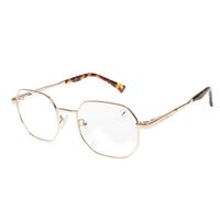 Armação Para Óculos de Grau Unissex Chilli Beans Multi Polarizado Dourado LV.MU.0906-0221.2