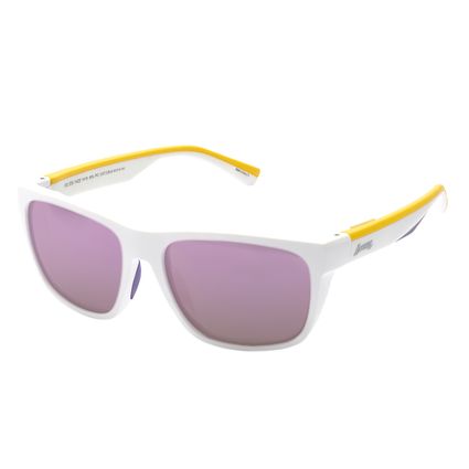 Óculos de Sol Masculino NBA Los Angeles Lakers New Sport Flap Branco Polarizado OC.ES.1422-1419
