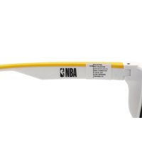 Óculos de Sol Masculino NBA Los Angeles Lakers New Sport Flap Branco Polarizado OC.ES.1422-1419