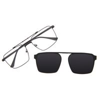 Armação Para Óculos de Grau Masculino Ótica Chilli Beans Multi Polarizado Preto LV.MU.0877-0101