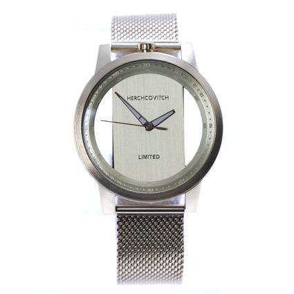 Relógio Analógico Feminino Herchcovitch Fashion Prata RE.MT.1308-0707