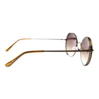 Óculos de Sol Feminino Chilli Hits 2 Simone Mendes Abelha Flap Degradê Marrom OC.MT.3590-5788