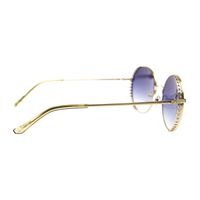 Óculos de Sol Feminino Chilli Hits 2 Simone Mendes Abelha Flap Degradê Azul OC.MT.3590-8321