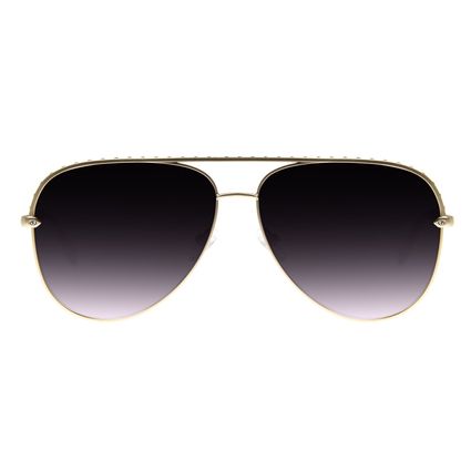 Óculos de Sol Feminino Chilli Hits 2 Simone Mendes Aviador Dourado OC.MT.3569-2021