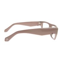 Armação Para Óculos De Grau Unissex Boca Rosa Quadrado Bege  LV.AC.0947-2323