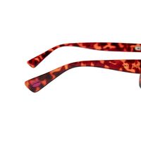 Óculos De Sol Feminino Boca Rosa Quadrado Clássico Tartaruga OC.CL.4189-0202