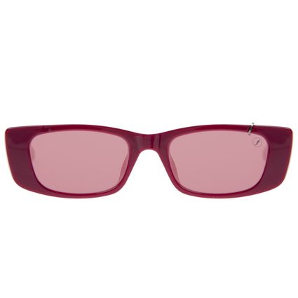 Óculos De Sol Feminino Boca Rosa Retangular Rosa OC.CL.4192-1313