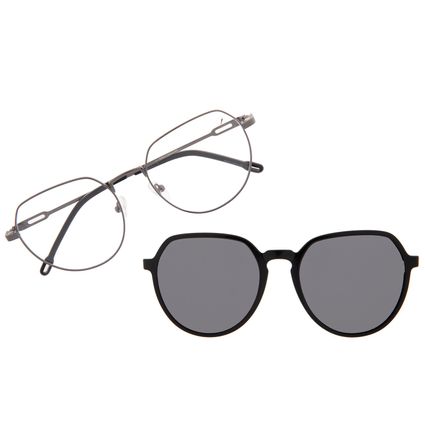 Armação Para Óculos de Grau Feminino Chilli Beans Multi Polarizado Ônix LV.MU.0858-0122