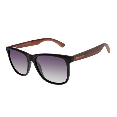 Óculos De Sol Masculino Chilli Beans Bossa Nova Bamboo Preto