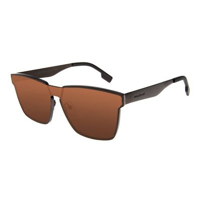 Óculos de Sol Masculino Infinity Quadrado Casual Marrom