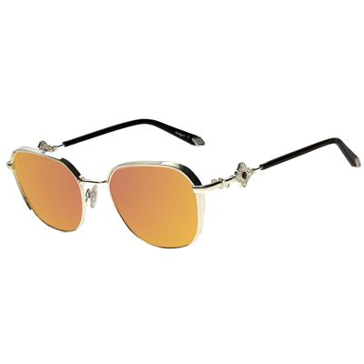 Óculos de Sol Unissex Harry Potter CCXP 22 Redondo Dourado Claro