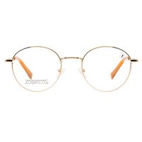 LV.MT.0572-2121-Armacao-Para-Oculos-De-Grau-Unissex-Zodiaco-Redondo-Metal-Dourado--2-