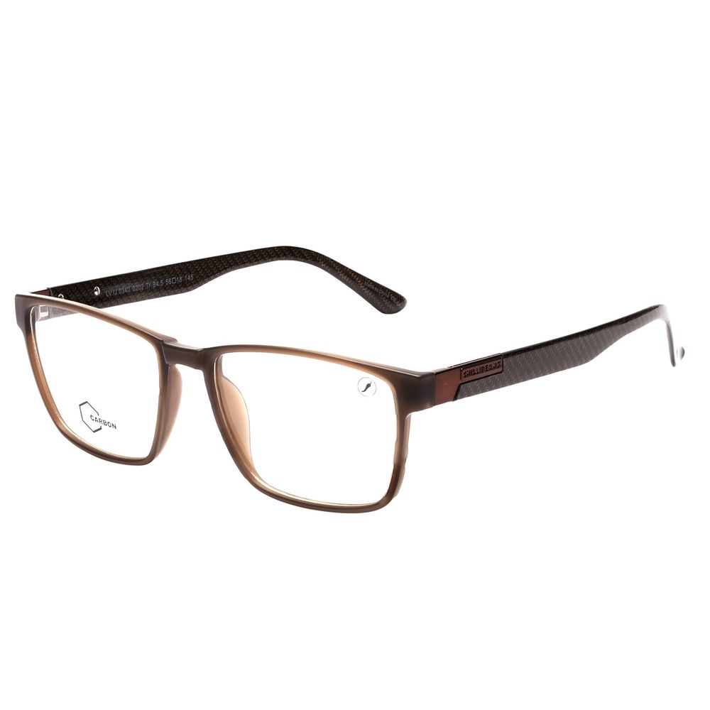 LV.IJ.0340-0202-Armacao-Para-Oculos-de-Grau-Masculino-Fibra-de-Carbono-Quadrado-Marrom--2-