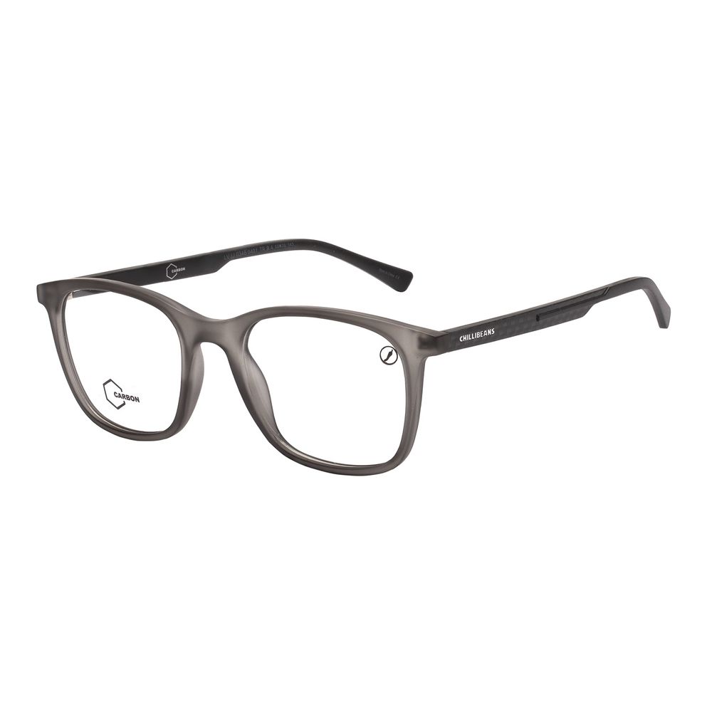 LV.IJ.0346-0401-Armacao-Para-Oculos-de-Grau-Masculino-Fibra-de-Carbono-Quadrado-Cinza--3-
