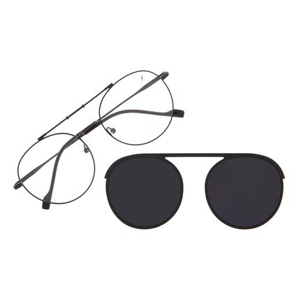 LV.MU.0882-0101-Armacao-Para-Oculos-de-Grau-Unissex-Otica-Chilli-Beans-Multi-MT-Preto-Polarizad
