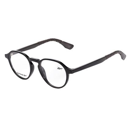 LV-IJ-0355-0102-Armacao-Para-Oculos-de-Grau-Masculino-Reebok-Redondo-Zig-Zag-Marrom