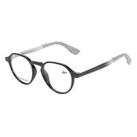 LV-IJ-0355-0104-Armacao-Para-Oculos-de-Grau-Masculino-Reebok-Redondo-Zig-Zag-Cinza
