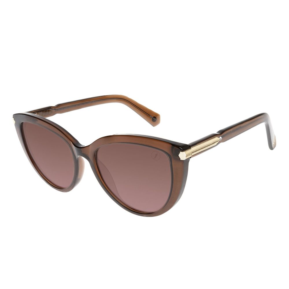 Óculos de Sol Feminino Michael Jackson Clássico Degradê Marrom - OC.CL.4667.5702 M