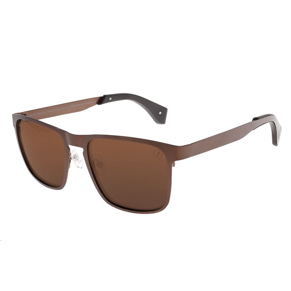 Óculos de Sol Masculino Michael Jackson Quadrado Marrom - OC.MT.3984.0231 M