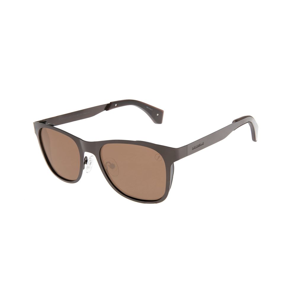 Óculos de Sol Masculino MC Daniel Quadrado Flap Falcão Marrom - OC.MT.3977.0231 M