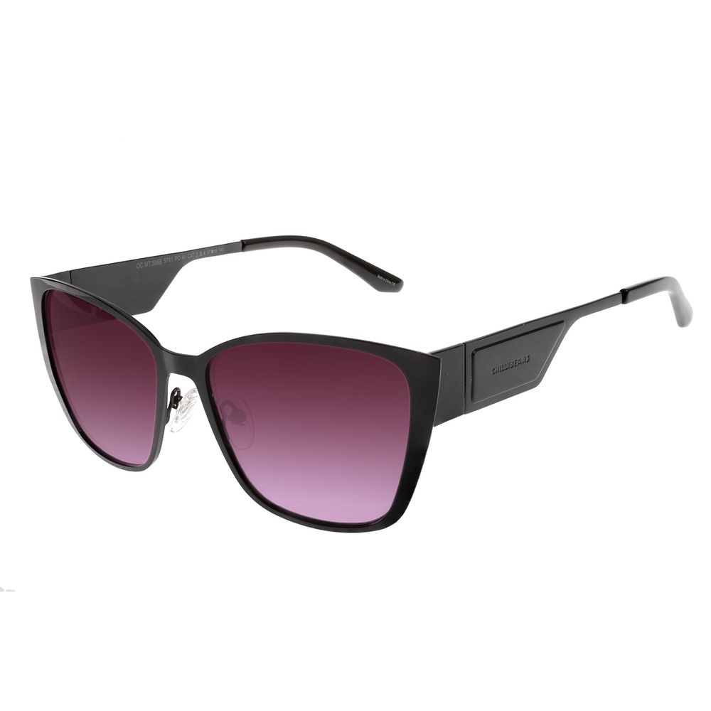 Óculos de Sol Feminino New Tech Quadrado Degradê Marrom - OC.MT.3968.5701 M