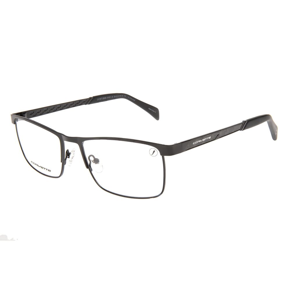 LV.MT.0846-0101Armacao-Para-Oculos-de-Grau-Masculino-Camaro-e-Corvette-Quadrado-Preto