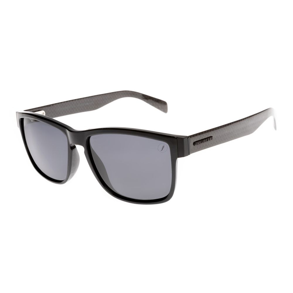 Óculos de Sol Masculino Chilli Beans Clássicos Polarizado Quadrado Preto - OC.CL.4532.0101 M