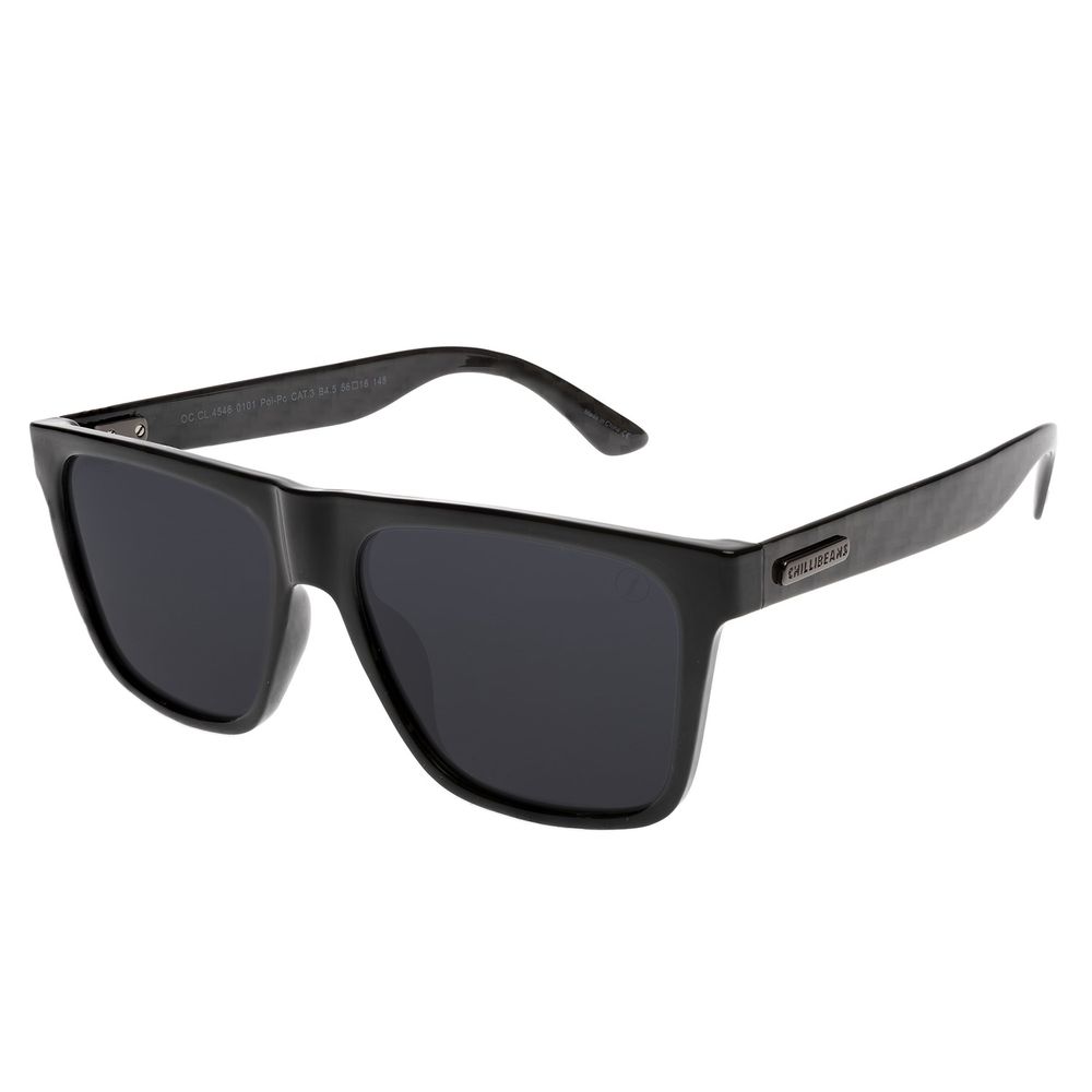 Óculos de Sol Masculino Chilli Beans Quadrado Casual Preto - OC.CL.4546.0101 M